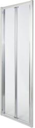 Cooke & Lewis Usa dus pliabila COOKE & LEWIS, aluminiu, sticla transparenta, 80x190 cm, crom