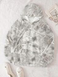 Shein ZC56311 Shein Oversize Mintás Kapucnis Melegítőfelső (1) L