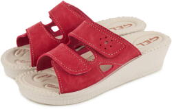 Vlnka Női Milena gélbetétes ékpapucs piros felnőtt cipő méret 38