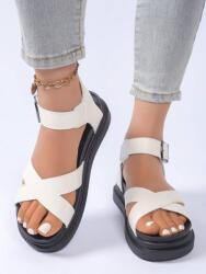 Shein Fehér Platform Szandál (35, 5) (608858)