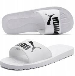 PUMA fehér klasszikus uszodai papucs Purecat 360262 17 40, 5 (360262-17)