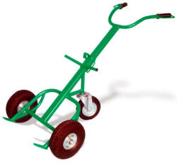  H2 hordószállító kocsi támaszkerékkel, 200 kg teherbírással (H2)