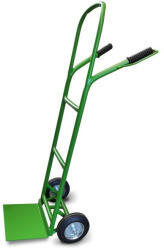  M1 molnárkocsi fix lapáttal, tömör kerékkel, 150 kg teherbírással (M1-tk)