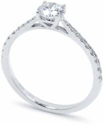 White & Black 0, 7 karátos gyémánt eljegyzési gyűrű - GIA (AU14290)