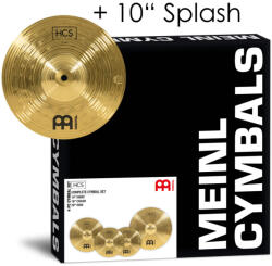 Meinl HCS Complete cintányér szett 14"Hihat 16"Crash 20"Ride +10"Spash HCS141620+10
