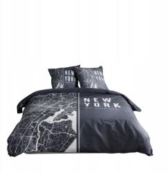 Today Pamut Ágyneműhuzat 220 X 240 CM New York Térkép Motívum 2 Párna (126861-TDY)
