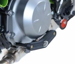R&G RACING bal oldali motortakaró csúszka fekete Kawasaki Z650 R&G RACING Váz, idomok és járműkiegészítők Járművédő elemek Motorvédők