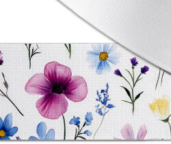 Takoy Nyomtatott dizájnos gumi 5cm mezei virágok FAMI