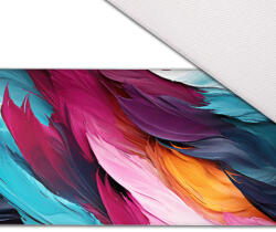 Takoy Szatén szalag 5cm - színes tollak