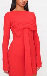 Prettylittlething KC34215 Prettylittlething Kötött Ruha Masnival (1) XL