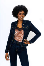 Thomas Jeans női farmerdzseki sötétkék