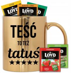 Style Couture Arany Bögre 330ml Ideális Ajándék Apósnak Após Is Apu Apák Napja