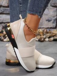 Shein Bézs Bebújós Tornacipő (38) (609478)