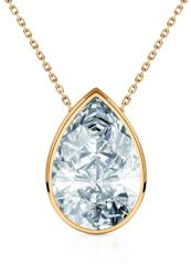 SAVICKI Colier aur 585 diamant alb de laborator 1 ct 42 cm - savicki - 7 533,00 RON