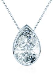 SAVICKI Colier aur alb 585 diamant alb de laborator 1 ct 42 cm - savicki - 7 126,00 RON