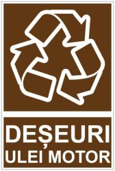  Sticker indicator Deseuri Ulei motor
