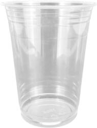  Pohár 4 dl Shaker PET 50 db/csomag, víztiszta (14376) - iroda-ellatas