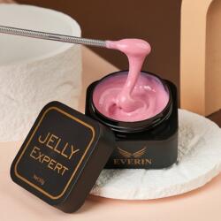 Everin Jelly Expert 50g 06 - Gel Jelly Cover Roz Intens pentru Unghii Elegante (JE-06)