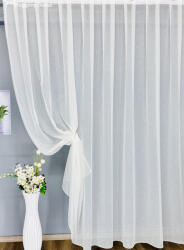 fuggonyoutlet Voile, Hópehely, krém, 300x260 cm