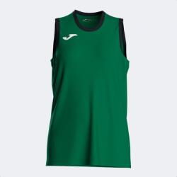 Joma CANCHA SLEEVELESS SHIRT kosárlabda mez zöld fekete XS