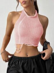 Shein Kötött Nyitott Hátú Felső (M) (610151)