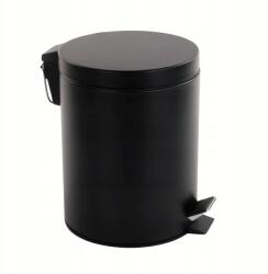  Fém Szemeteskosár 5 L Pedállal Kihúzható Betéttel 27 X 20, 5 X 27 CM (637730-TMR)