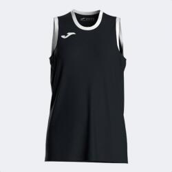 Joma CANCHA SLEEVELESS SHIRT kosárlabda mez fekete fehér XL