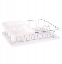 Kinvara Konyhai edénycsepegtető tálcával, fehér (8430852797865)