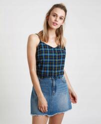 Pimkie Cipzáras Felső Kockás Gombokkal (38) (210303)