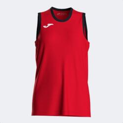 Joma CANCHA SLEEVELESS SHIRT kosárlabda mez piros fekete S