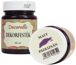  Decorolla matt dekorfesték 60ml padlizsán
