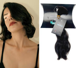  Vágott emberi haj (feldolgozatlan) magyar póthaj 25 cm 26 gramm