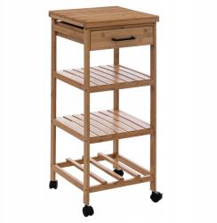 5five Simply Smart Konyhai Babakocsi gurulós Bambusz nagy 90x38 cm (189639)