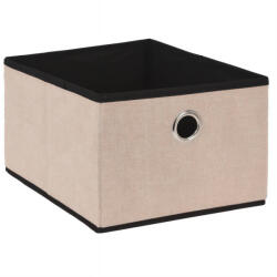 Storage Solutions Textil Tároló Doboz Nem Szőtt Poliészter Bézs 32X25X18 CM (8720573907552)