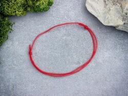 R. M. ékszer Kabbala védelmező vörös nanocord karkötő (19465RM)