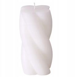 BOLTZE Dekoratív Gyertya fehér 14 cm csavart Gyertya (2027998-white)
