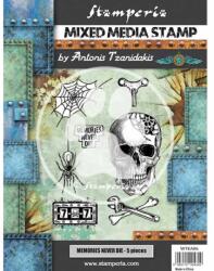  Akril pecsételő 15x20 cm - Memories never die