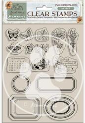  Akril pecsételő cm 14x18 - Create Happiness Secret Diary labels