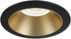 Maytoni modern süllyesztett mennyezeti lámpa share fekete matt arany mydl053-01bmg (DL053-01BMG)