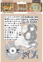  HD gumi pecsételő 14x18 cm - Amazónia kígyó