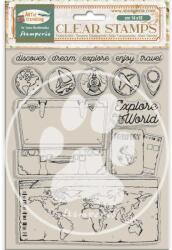  Akril pecsételő cm 14x18 - Art of Travelling