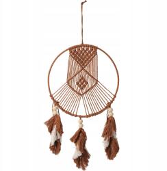 Home & Styling Álomfogó Fali Dekoráció Ablakra, Falra Ø 30 x 65 Barna (HZ1954290)