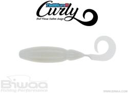 Biwaa Shad Biwaa TailGunr Curly Pearl White 9cm, 7buc/plic (B002088)