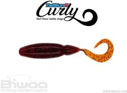 Biwaa Shad Biwaa TailGunr Curly Bloodworm Texas Craw 9cm, 7buc/plic (B002082)