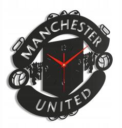  Manchester United Falióra Foci óra Ajándék Fa óra 50cm (LaserGroot)