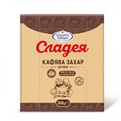  Захар на бучки кафява Сладея 500гр
