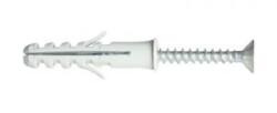 Tracon Electric Diblu cu umăr + şurub, gri M6×30mm, PA6.6 (T6PCS-PA)