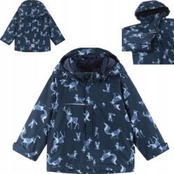 Reima Gyerek télikabát Reima Parkkila 110 cm sötétkék vízálló bélelt (5100396B6988110)
