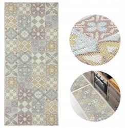 e-floor Laposszőnyeg Konyhai Járda Modern Szép Mintás 80x200CM Bézs (EF0287)