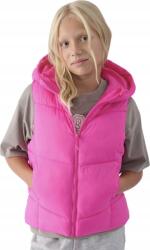 4F Lány Mellény 4F F129 Rózsaszín 4FJWAW24TVJAF129 r 152cm (4FJWAW24TVJAF129-55S-152)
